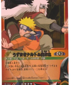 Naruto Uzumaki y Jiraiya 204 | Juego de cartas Naruto