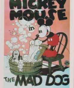 Tarjeta de personaje de Disney Club Amada – Mickey Mouse en El Perro Loco