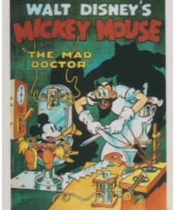 Tarjeta Personaje Disney Club Amada – Mickey Mouse: El Doctor Loco