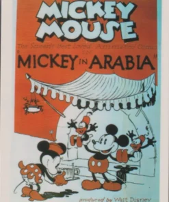 Tarjeta Personaje Disney Club Amada – Mickey Mouse: Mickey En Arabia
