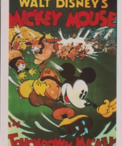 Tarjeta de personaje de Disney Club Amada – Mickey Mouse en Touchdown Mickey