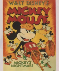 Tarjeta de personaje de Disney Club Amada – Mickey Mouse: Mickey Nightmare