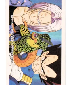 Trunks, Vegeta y Cell semiperfecto | Dragon Ball MENKO