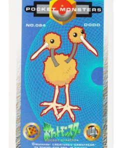 Doduo No.084 | Pokémon MENKO Amada