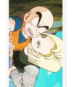 Androide 18 y Krilin | Dragon Ball MENKO