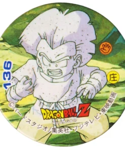 Krilin 136 | Disco Dragon Ball MENKO