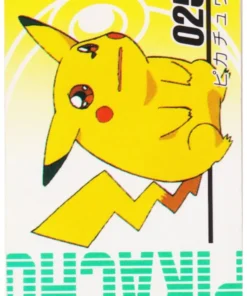 Pikachu 025 #3 | Versión animada de minitarjeta Pokémon
