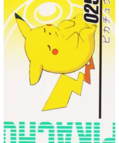 Pikachu 025 #4 | Versión animada de minitarjeta Pokémon