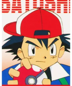 Ceniza | Versión animada de minitarjeta Pokémon
