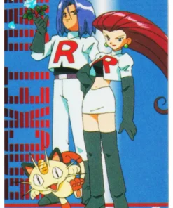 Equipo cohete | Versión animada de minitarjeta Pokémon