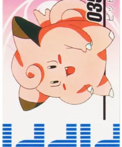Clefairy 035 | Versión animada de minitarjeta Pokémon
