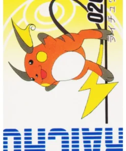 Raichu 026 | Versión animada de minitarjeta Pokémon