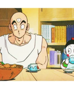 Diez Shin Han y Chiaotzu 192 | Mini tarjeta Amada
