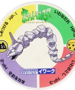 Ónix No.75 | Pokémon MENKO Nagatanien