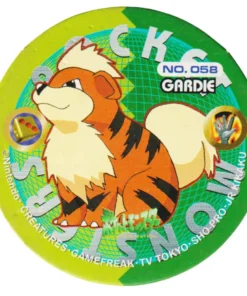 Growlithe No.058 | Pokemon MARU MENKO AMADA