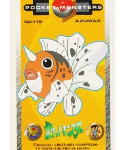 Seaking No.119 | Pokemon KAKU MENKO Amada