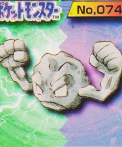 Geodudo No.074 | Tarjeta de bolsillo Pokémon GB (minitarjeta)