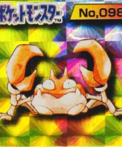 Krabby No.098 (holo) | Tarjeta de bolsillo Pokémon GB (minitarjeta)