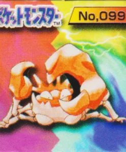 Kingler No.099 | Tarjeta de bolsillo Pokémon GB (minitarjeta)