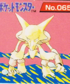 Alakazam No.065 | Tarjeta de bolsillo Pokémon GB (minitarjeta)