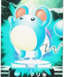 Marill No.227 | Tarjeta Pokedex de generación avanzada de Pokémon