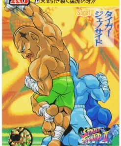 SAGAT 59 | Carddass Street Fighter II Súper