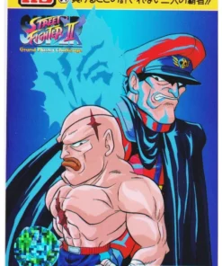 SAGAT Y VEGA 84 | Carddass Street Fighter II Súper