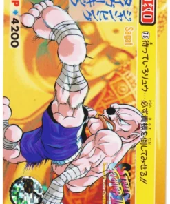SAGAT 75 | Carddass Street Fighter II Súper