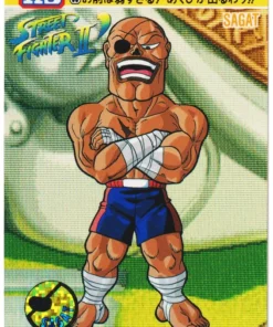SAGAT 38 | Carddass Street Fighter II