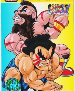 ZANGIEF y E.Honda 80 | Carddass Street Fighter II Súper
