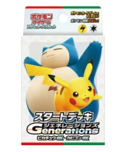 Pokémon Starter Deck Generaciones Pikachu ex / Snorlax ex