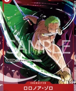 Roronoa Zoro ST01-013 – Juego de cartas promocionales
