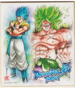 Broly y Gogeta 2474764 | Arte de Shikishi de Dragon Ball