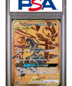 Garchomp y Giratina GX 225/173 UR | Equipo de etiqueta SM12a GX | Anuncio de servicio público