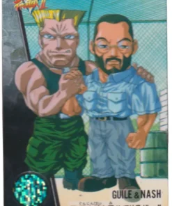 Guile y Nash 38 | Tarjeta Carddass Street Fighter II V