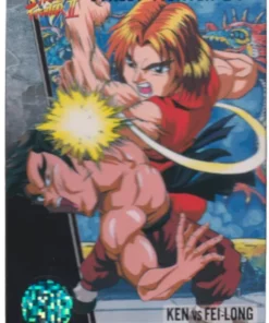 Ken contra Fei-Long 31 | Tarjeta Carddass Street Fighter II V