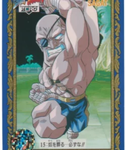 SAGAT 15 | Tarjeta especial de Street Fighter Zero