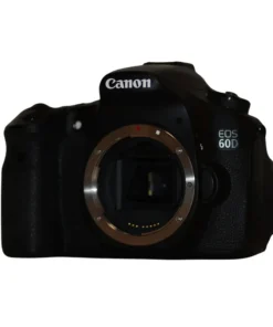Cámara DSLR: Canon EOS 60D