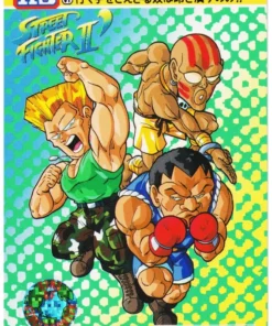 DHALSIM & M.BISON & GUILE 61 | Carddass Street Fighter II