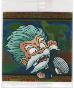 Jackie Chun 12-21 R | Pegatinas de oblea de Dragon Ball