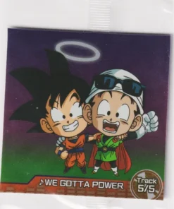 Goku y Gohan 2-20 R | Pegatinas de oblea de Dragon Ball