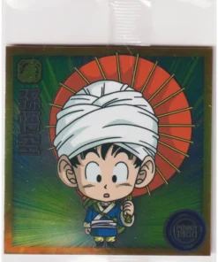 Goku 12-08 N | Pegatinas de oblea de Dragon Ball