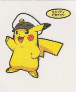 Pegatina de Pokémon Daiichi Pan – Capitán Pikachu n.° 1