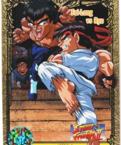 Fei-Long contra RYU 32 | Carddass Street Fighter II