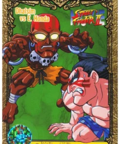 DHALSIM VS E.HONDA 30 | Carddass Street Fighter II