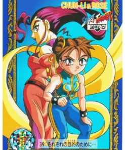 CHUN-Li y ROSE 39 | Tarjeta especial de Street Fighter Zero