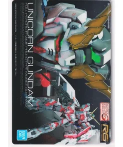 RX-0 Unicorn Gundam 273 | Paquete de Gunpla con gomitas artísticas – Tarjeta artística