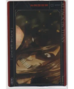 Eren n.° 12 | Tarjeta de oblea de Ataque a los Titanes