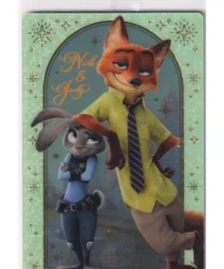 Nick y Judy 32 | Tarjeta de oblea de Disney