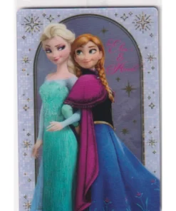 Elsa y Anna 30 | Tarjeta de oblea Disney